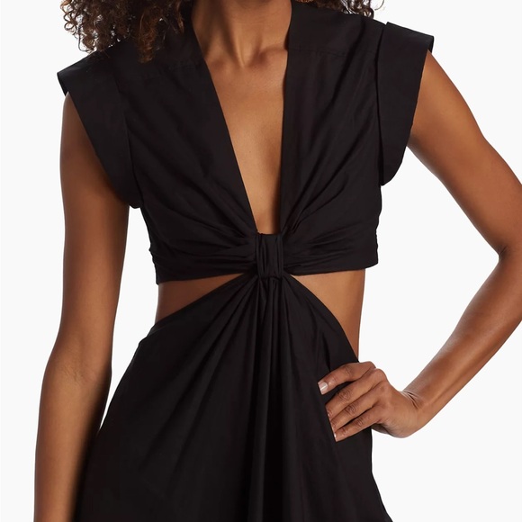 NWT A.L.C. Alexandria MIDI Cutout Dress 10 - Picture 3 of 6